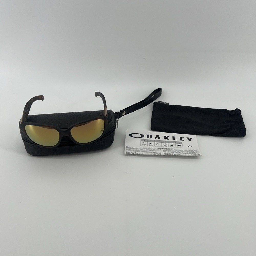 Women's Oakley Rev Up 59/16-126 Matte Tortoise Brown Sunglasses OO9432-1059